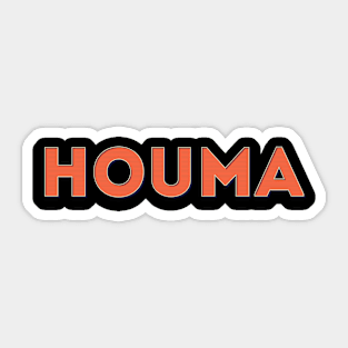 Houma Sticker